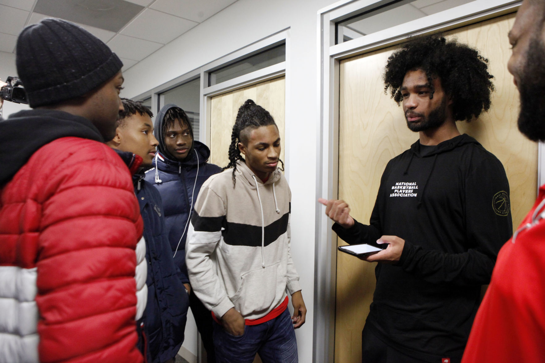 Coby White visits Phillips Chevrolet of Lansing
